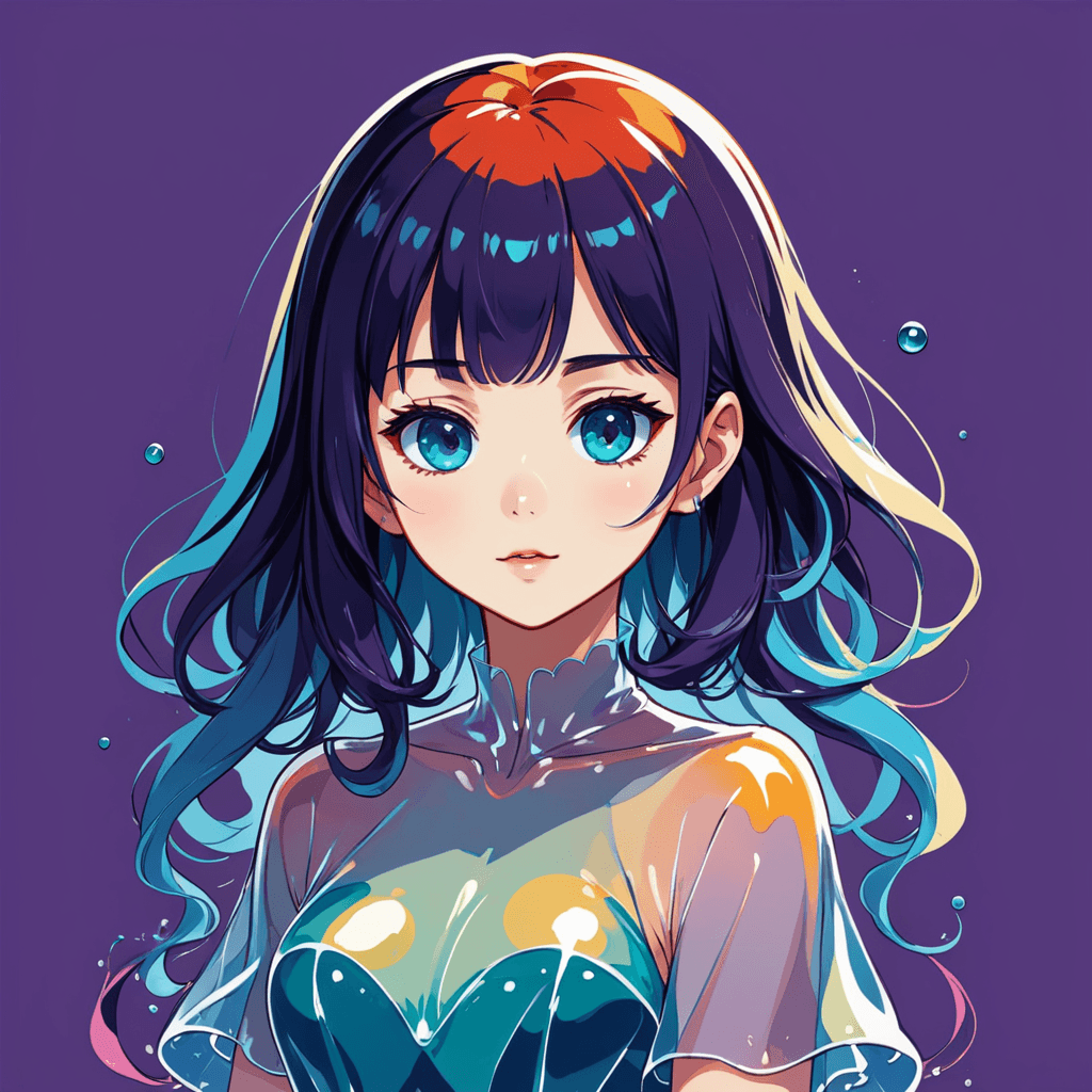 jelly anime girl